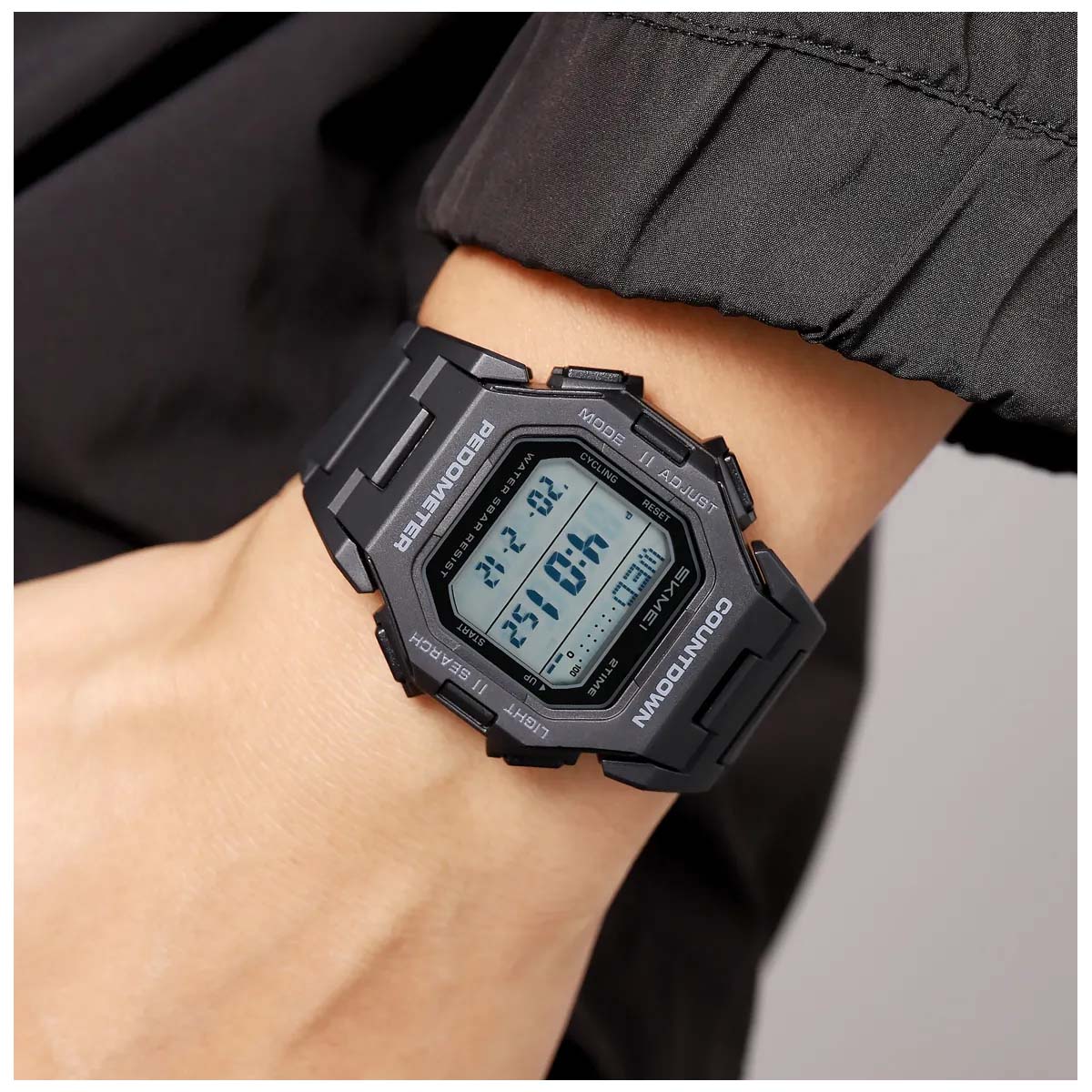 RELOJ SKMEI MOTION UNISEX DIGITAL DEPORTIVO PODOMETRO 5 ALARMAS 2596 - 7
