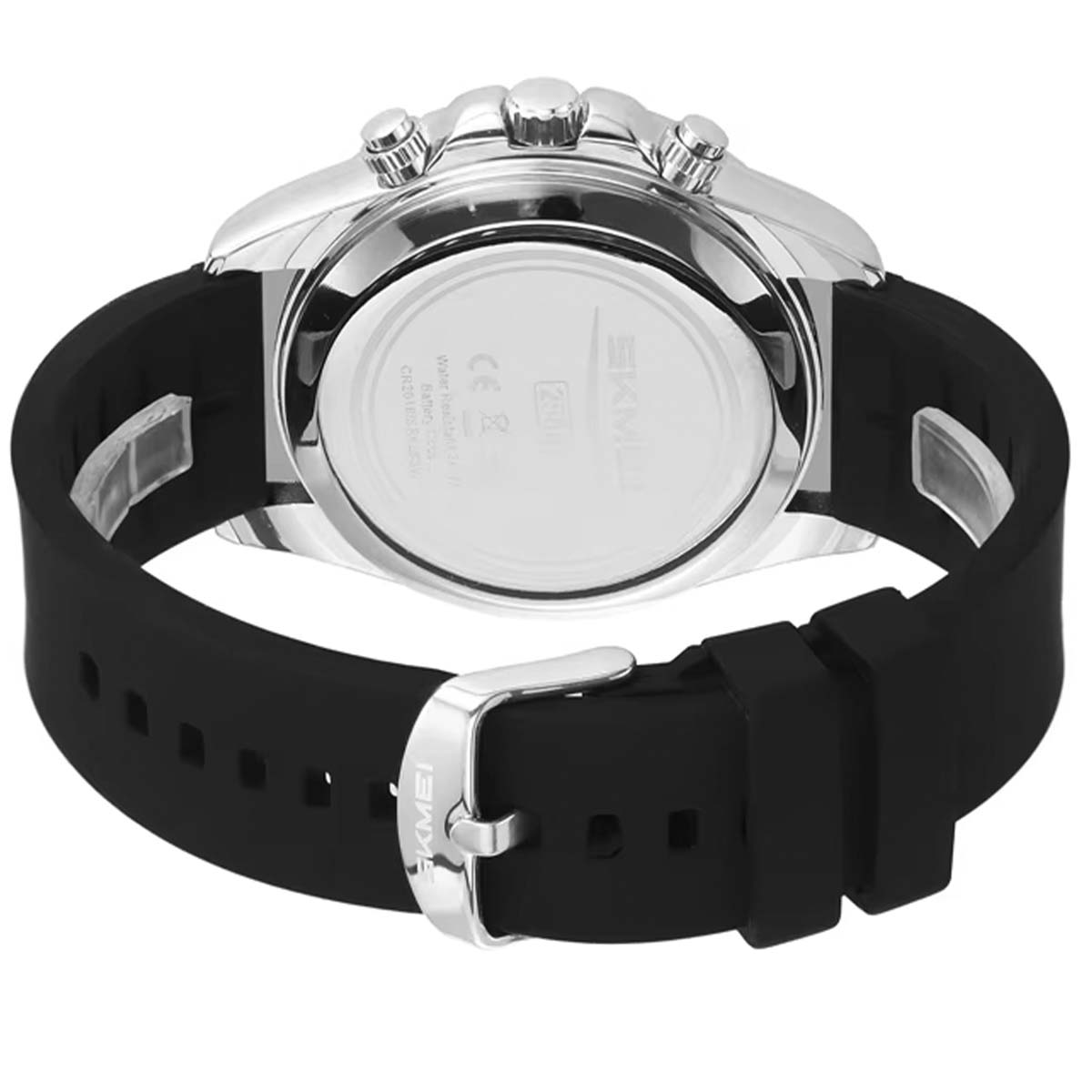 RELOJ SKMEI ORBIT HOMBRE ANALOGICO DIGITAL ELEGANTE ACERO 2588 - 3