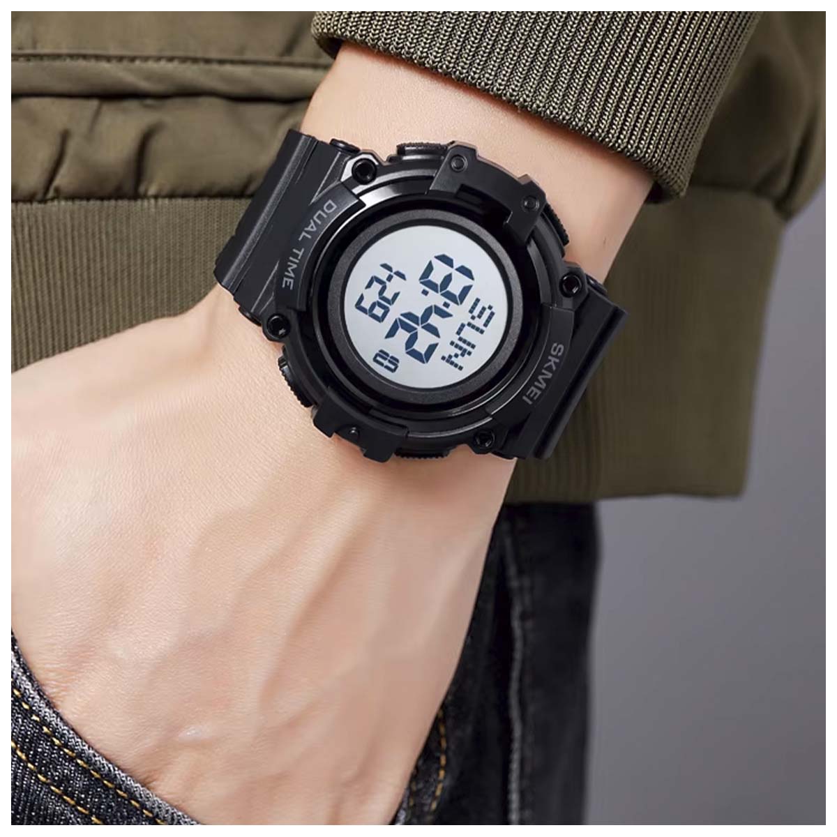 RELOJ SKMEI CRAB HOMBRE DIGITAL DEPORTIVO MULTIFUNCION 2230 - 7