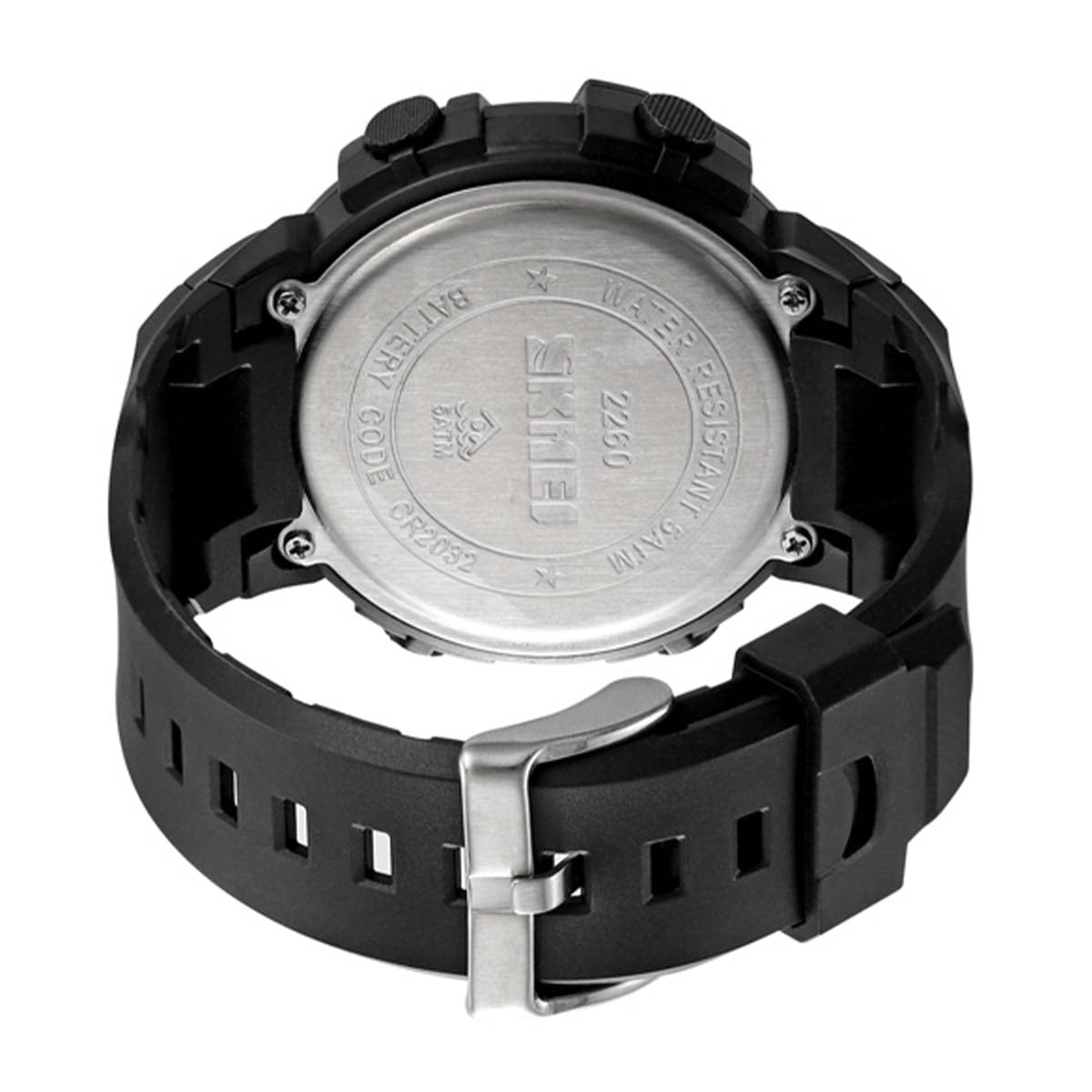 RELOJ SKMEI CHRONO HOMBRE DIGITAL DEPORTIVO DUAL MULTIFUNCION 2260 - 3