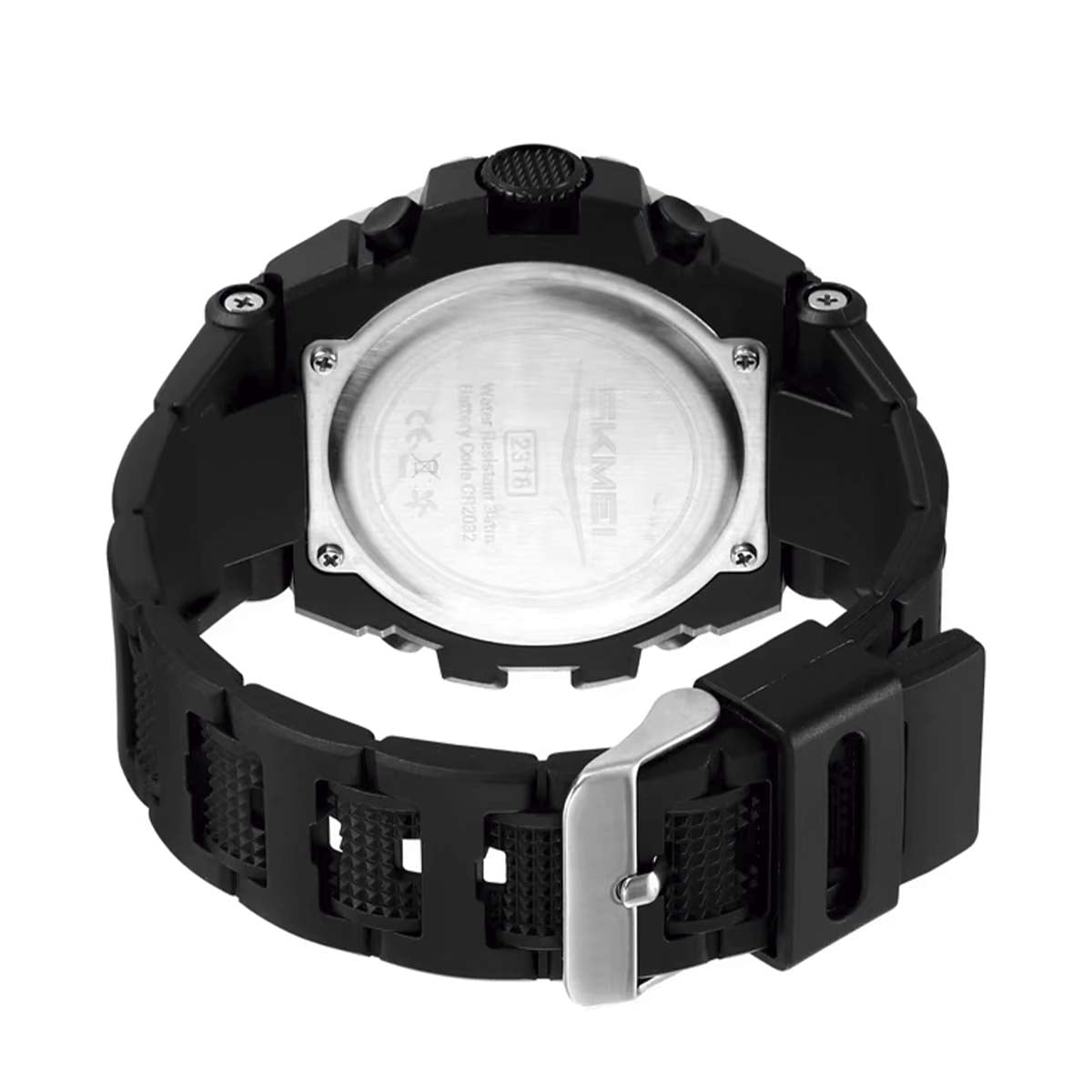 RELOJ SKMEI HEAVY HOMBRE DIGITAL DEPORTIVO CRONOMETRO DUAL LED 2318 - 3