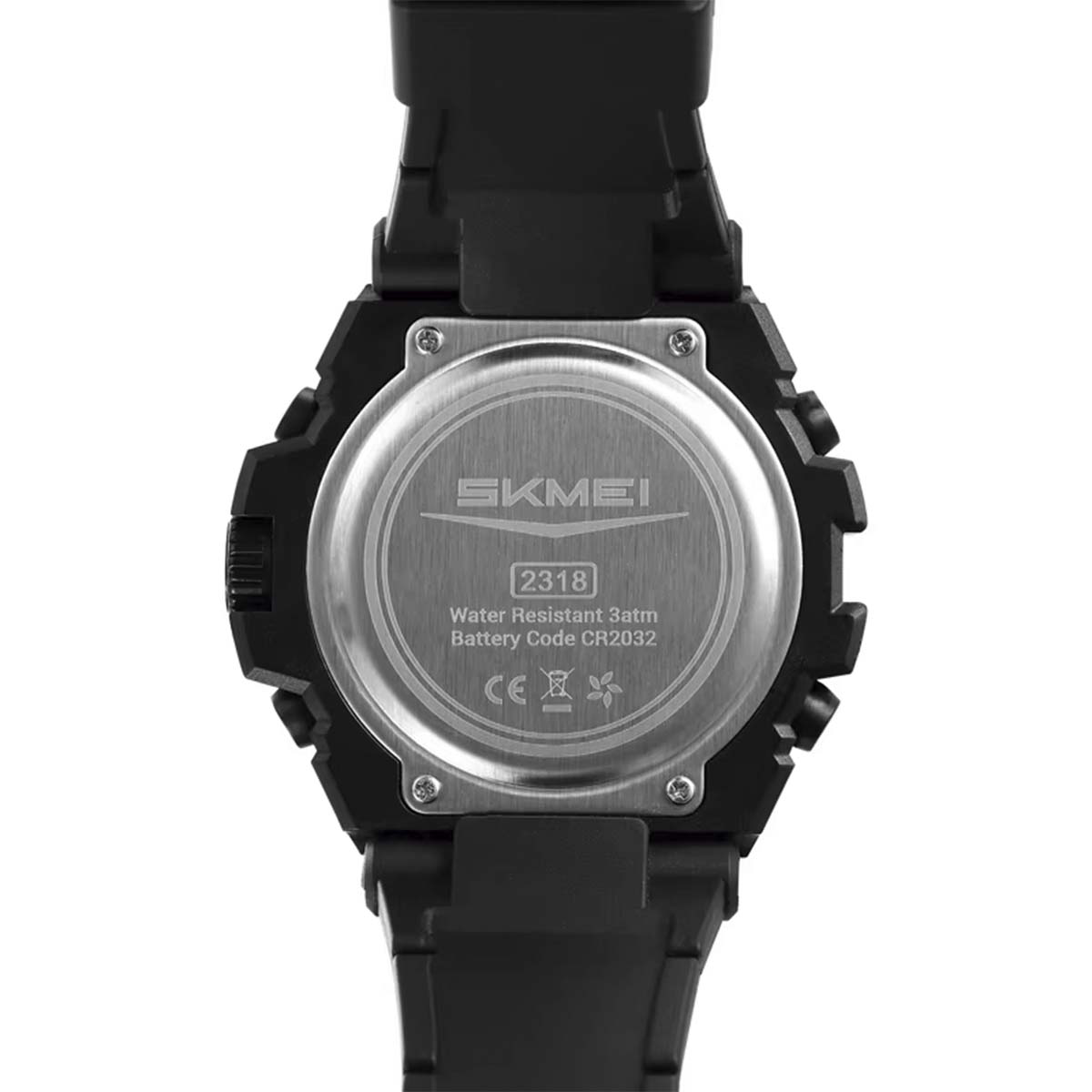 RELOJ SKMEI HEAVY HOMBRE DIGITAL DEPORTIVO CRONOMETRO DUAL LED 2318 - 4