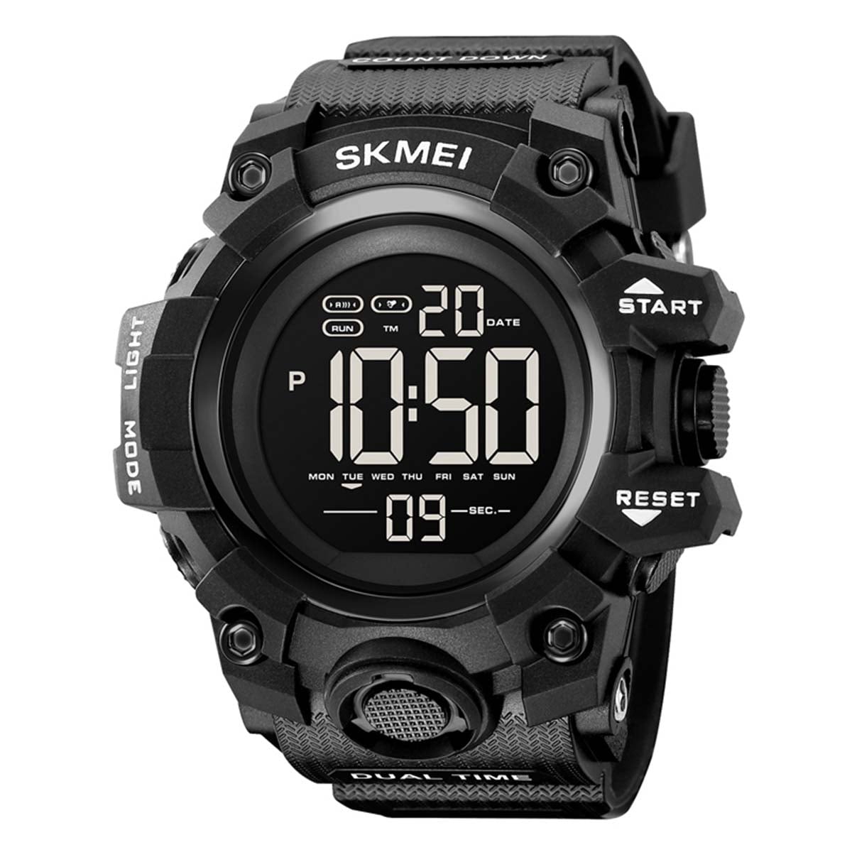 RELOJ SKMEI RANGER HOMBRE DIGITAL DEPORTIVO DUAL MULTIFUNCION 2140 - 1