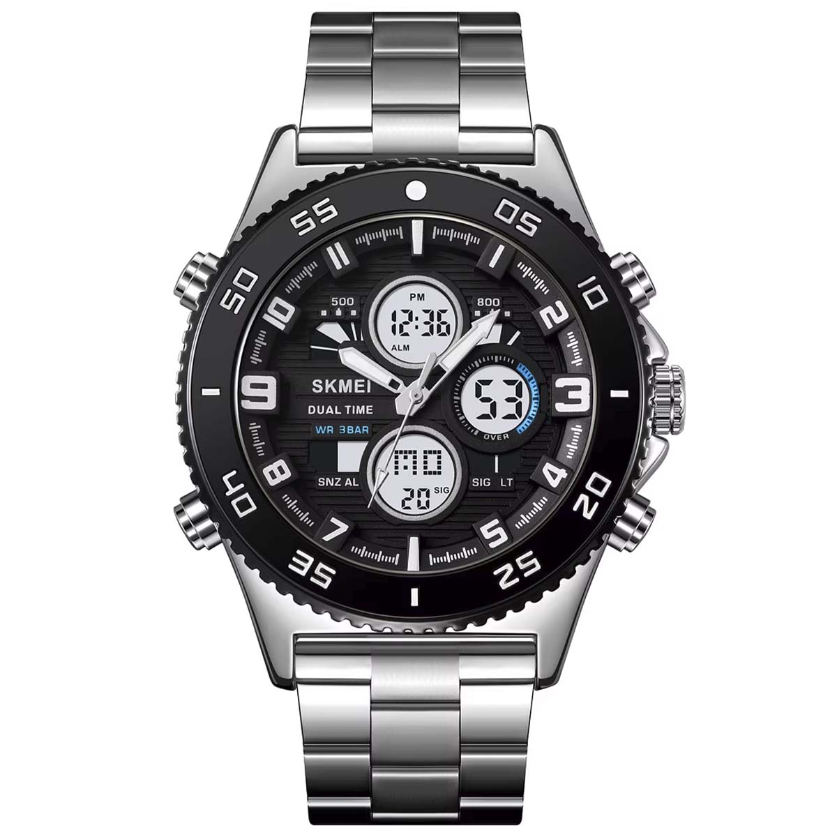 RELOJ SKMEI OCEAN HOMBRE ANALOGICO DIGITAL CASUAL RETROILUMINADO 2205 - 1