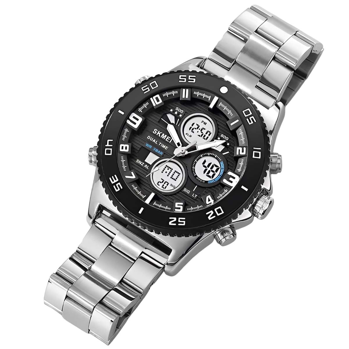 RELOJ SKMEI OCEAN HOMBRE ANALOGICO DIGITAL CASUAL RETROILUMINADO 2205 - 4
