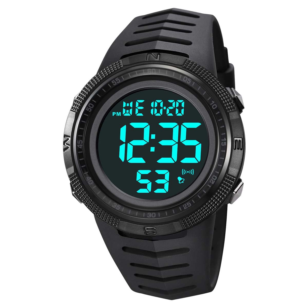 RELOJ SKMEI NORTH HOMBRE DIGITAL DEPORTIVO DUAL 4 ALARMAS LUZ LED 2148 - 2