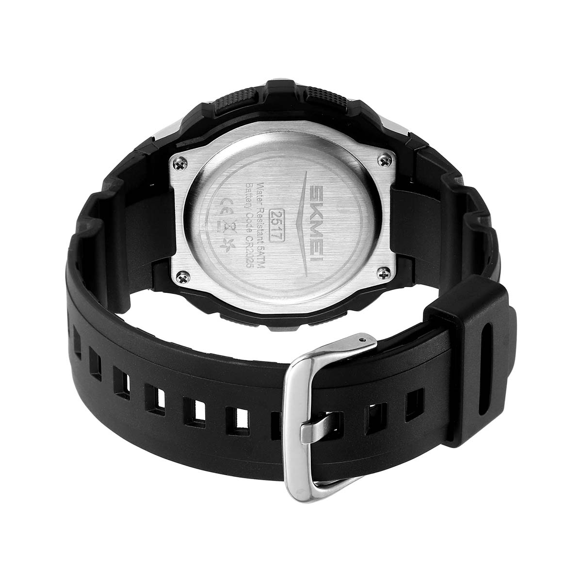 RELOJ SKMEI TERRA HOMBRE DIGITAL DEPORTIVO DUAL ALARMA LUZ LED 2517 - 4