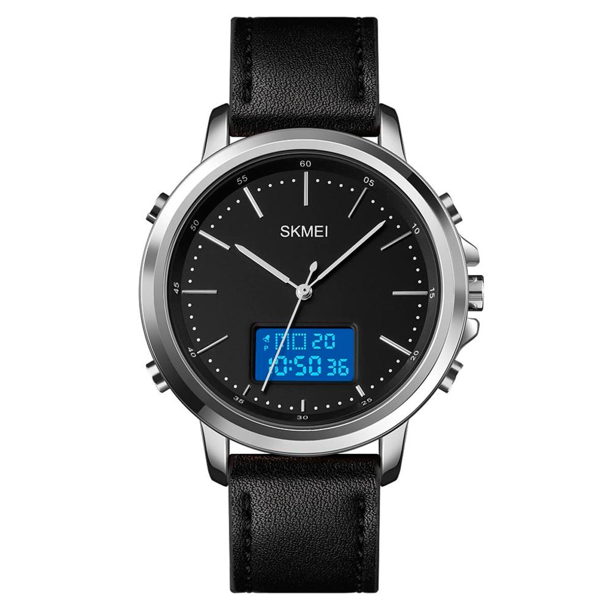 RELOJ SKMEI TEMPO HOMBRE ANALOGICO DIGITAL DUAL MULTIFUNCION 1652 - 2