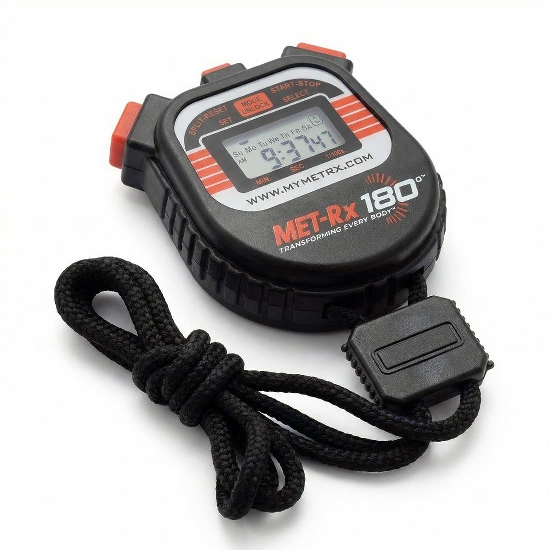 CRONÓMETRO DIGITAL MET-RX 180 24H MEMORIA SPLIT ALARMA FECHADOR - 3
