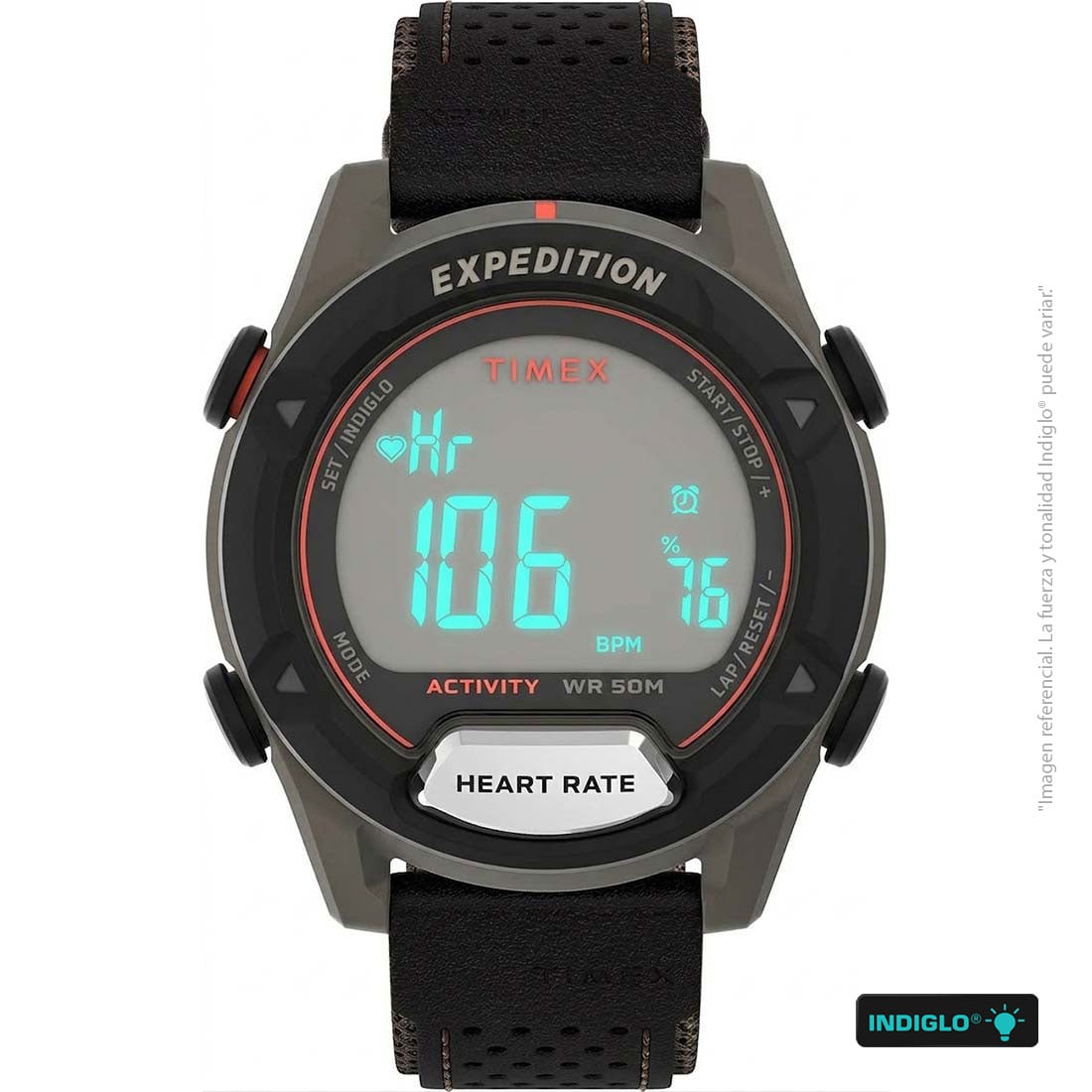 RELOJ HOMBRE TIMEX EXPEDITION DIGITAL MONITOR CARDIACO TW4B27100 - 2