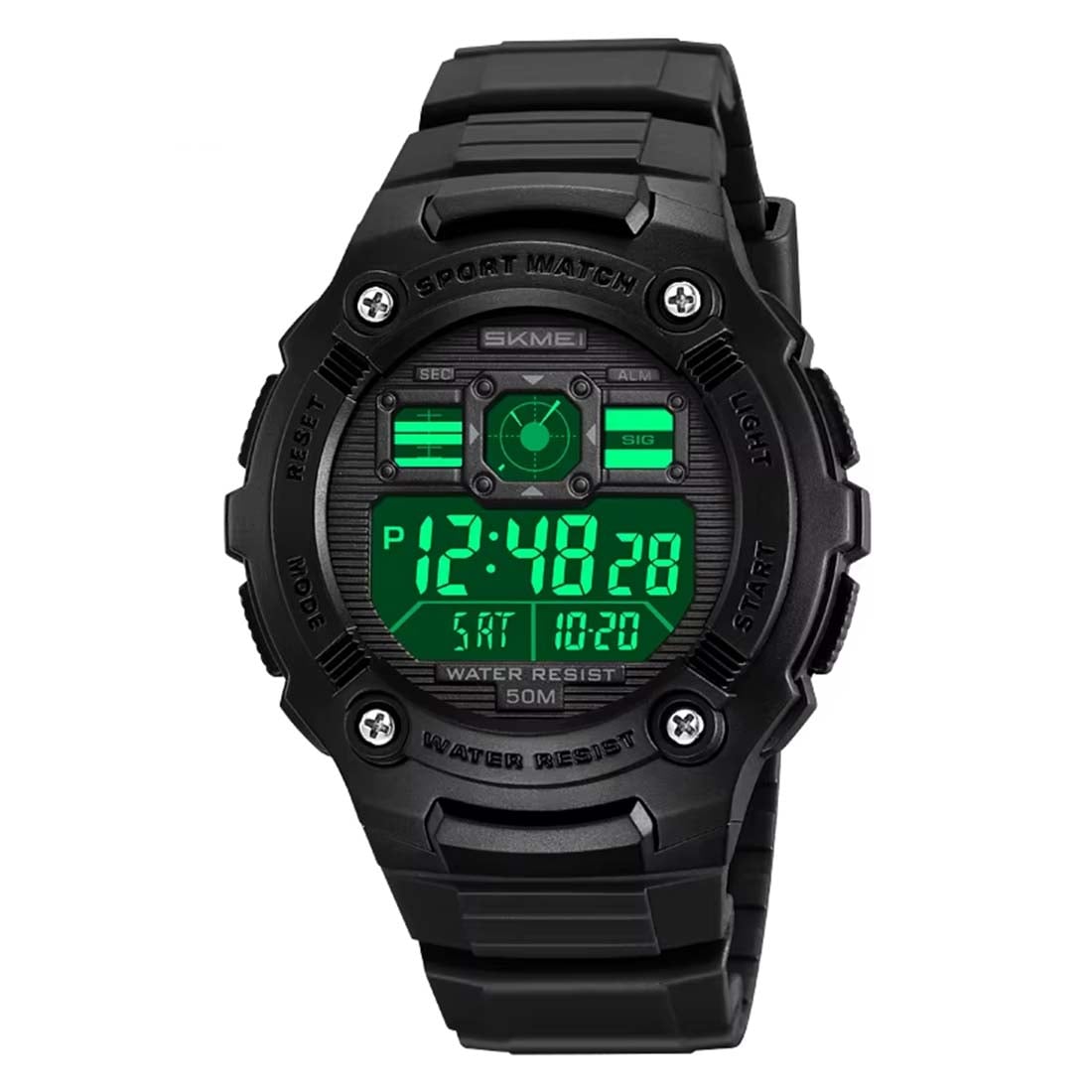 RELOJ SKMEI BLACK HAWK HOMBRE DIGITAL DEPORTIVO MULTIFUNCIÓN 2636 - 2
