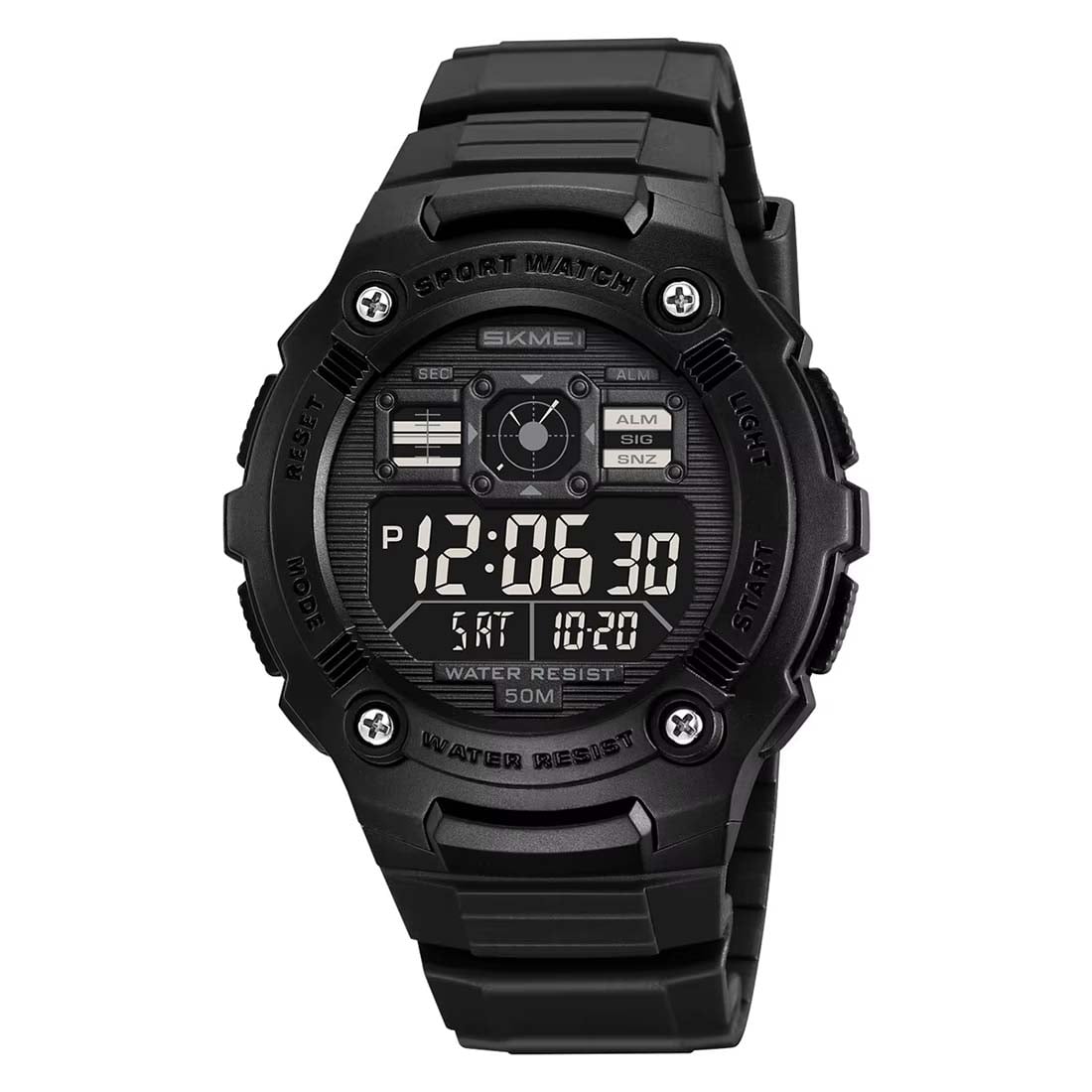 RELOJ SKMEI BLACK HAWK HOMBRE DIGITAL DEPORTIVO MULTIFUNCIÓN 2636 - 1