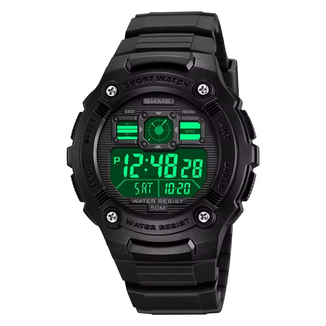 RELOJ SKMEI BLACK HAWK HOMBRE DIGITAL DEPORTIVO MULTIFUNCIÓN 2636 - 2