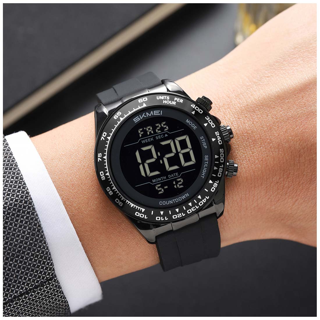 RELOJ SKMEI ZERO HOMBRE DIGITAL CASUAL ZONA DUAL MULTIFUNCIÓN 2592 - 8