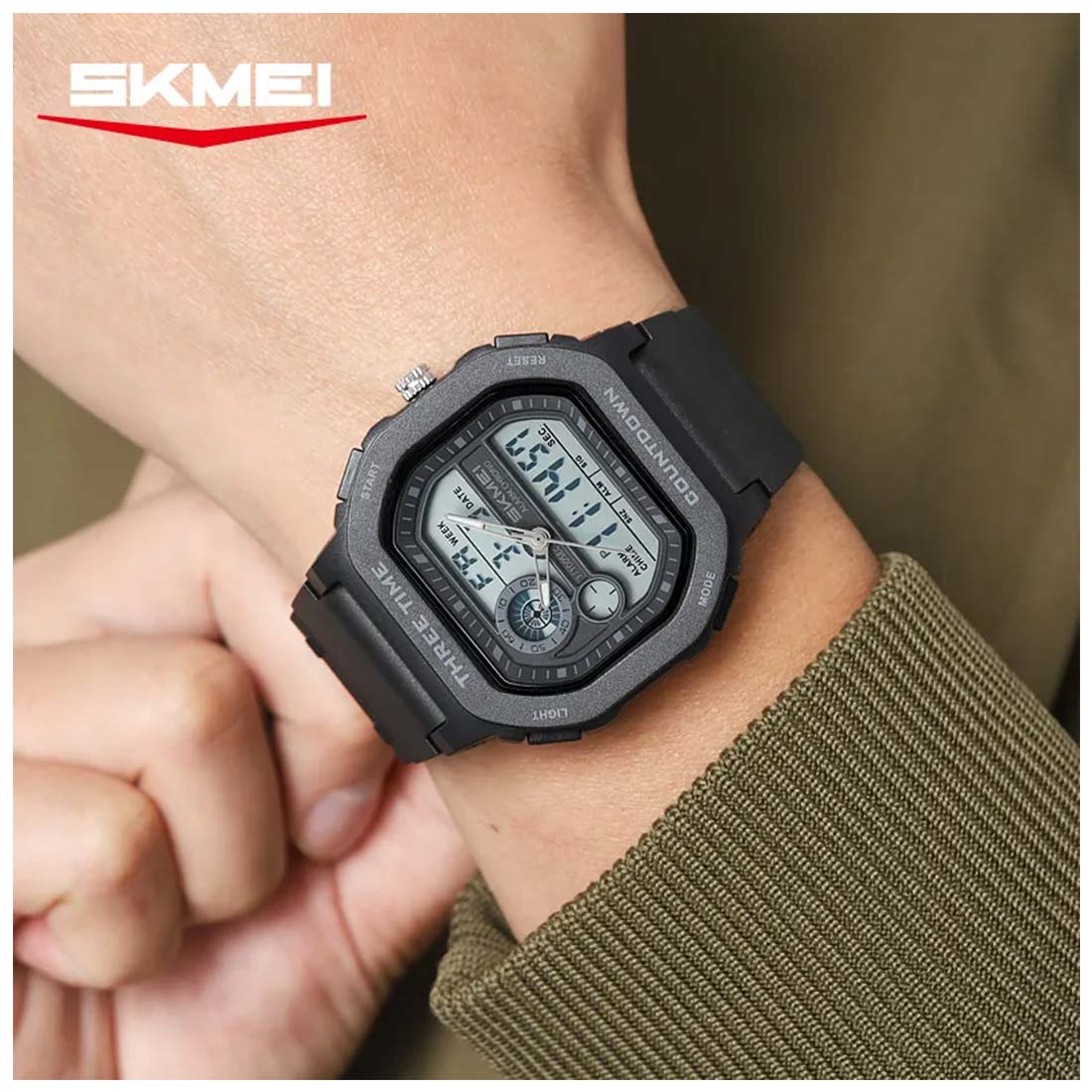RELOJ SKMEI SPACE HOMBRE ANA-DIGI DEPORTIVO 3 ZONAS MULTIFUNCIÓN 2641 - 4