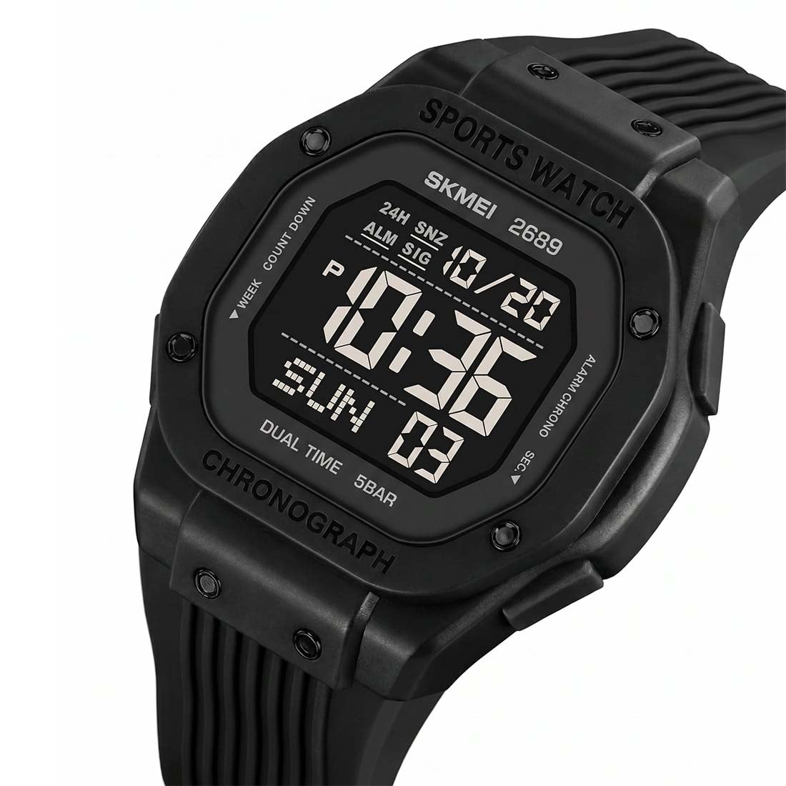 RELOJ SKMEI ENDURO HOMBRE DIGITAL DEPORTIVO 2 ZONAS MULTIFUNCIÓN 2689 - 3