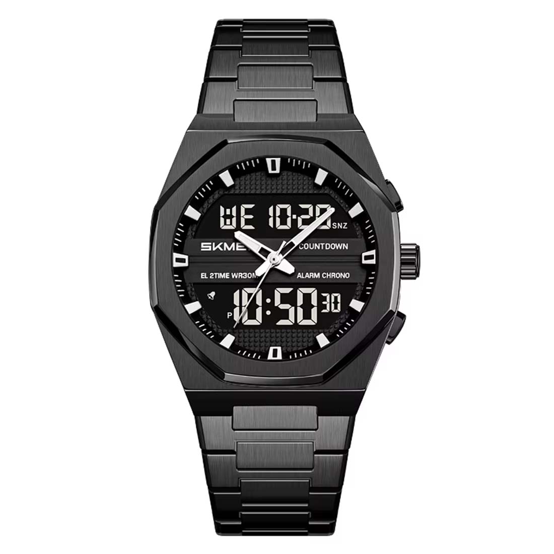 RELOJ SKMEI OCTANE HOMBRE ANA-DIGI CASUAL 3 TIEMPOS MULTIFUNCIÓN 2624 - 1