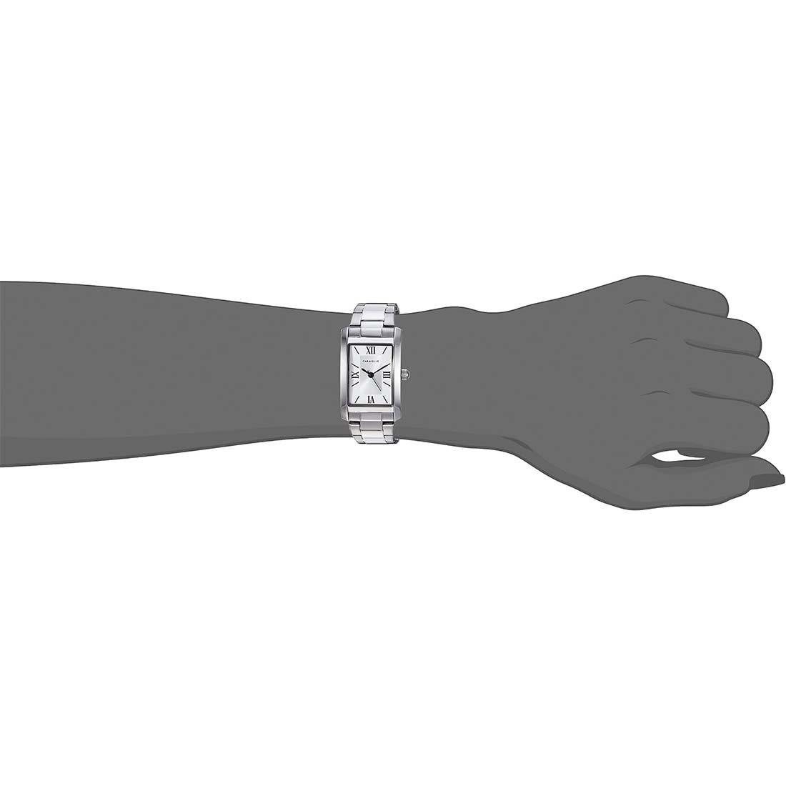 RELOJ MUJER CARAVELLE BULOVA ANALÓGICO CUARZO ELEGANTE ACERO 43L203 - 6