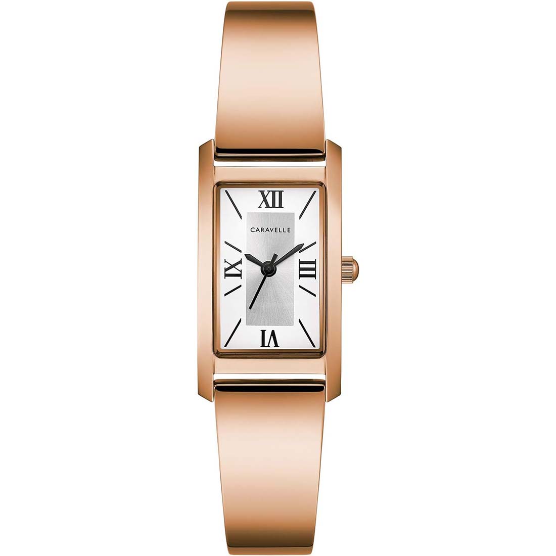 RELOJ MUJER CARAVELLE BULOVA ANALÓGICO CUARZO CLÁSICO ORO ROSA 44L264 - 1