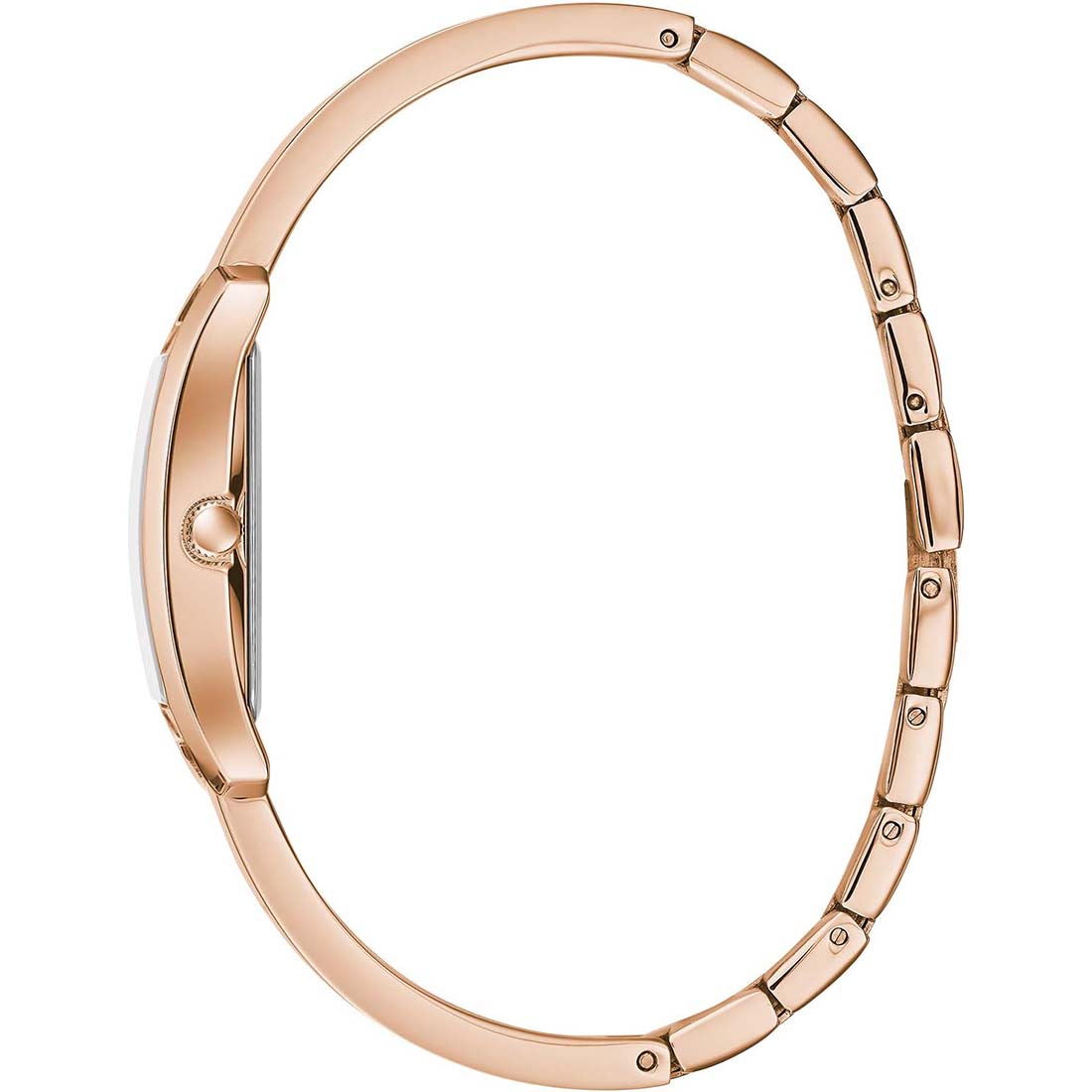 RELOJ MUJER CARAVELLE BULOVA ANALÓGICO CUARZO CLÁSICO ORO ROSA 44L264 - 3