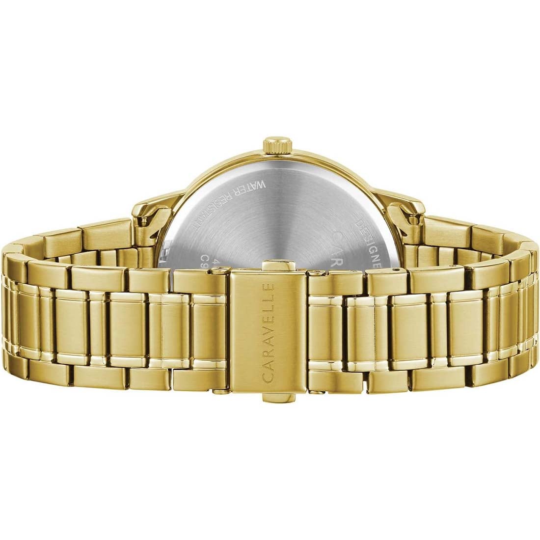 RELOJ HOMBRE CARAVELLE BULOVA ANALÓGICO ELEGANTE CUARZO DORADO 44A114 - 4