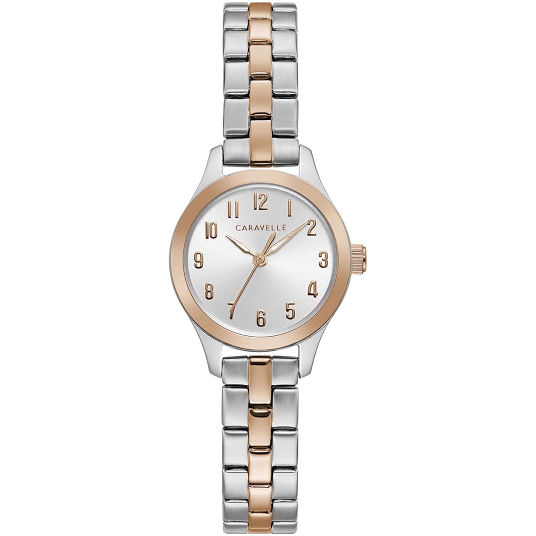 RELOJ MUJER CARAVELLE BULOVA ANALÓGICO CUARZO CASUAL BICOLOR 45L175 - 1