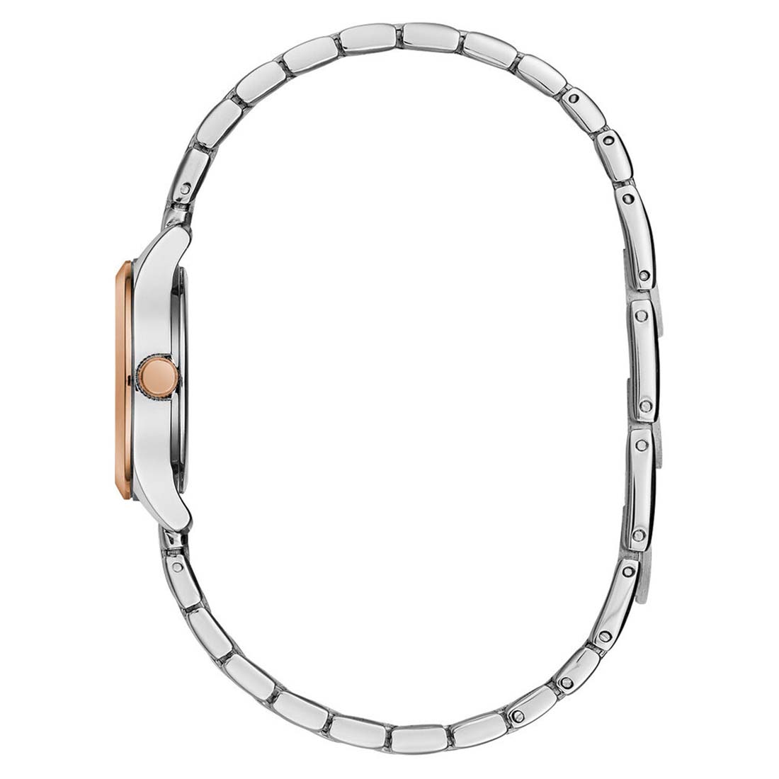 RELOJ MUJER CARAVELLE BULOVA ANALÓGICO CUARZO CASUAL BICOLOR 45L175 - 3