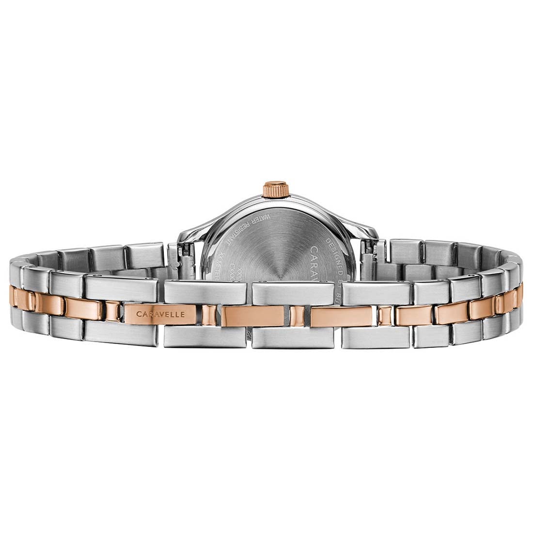 RELOJ MUJER CARAVELLE BULOVA ANALÓGICO CUARZO CASUAL BICOLOR 45L175 - 4