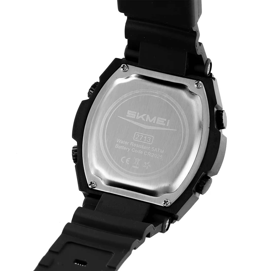 RELOJ SKMEI TROOPER HOMBRE DIGITAL DEPORTIVO DUAL ALARMA NEGRO 2713 - 6