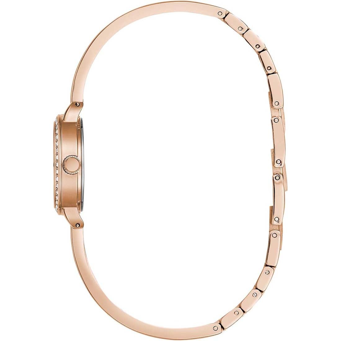 RELOJ MUJER CARAVELLE BULOVA ANALÓGICO MADRE PERLA PIEDRAS ROSA 44L247 - 3