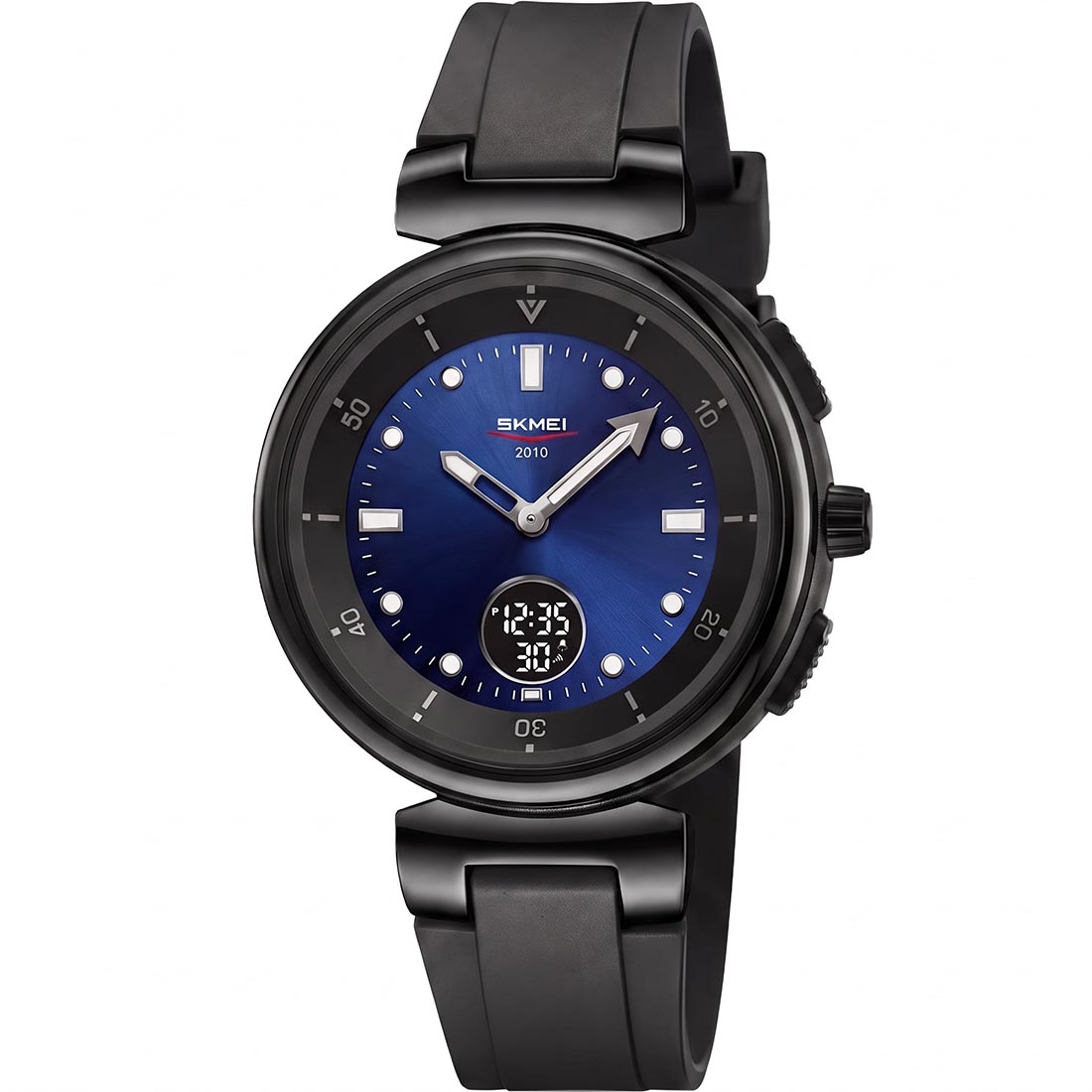 RELOJ SKMEI ZENITH HOMBRE ANALÓGICO DIGITAL CASUAL ALARMA AZUL 2634 - 1