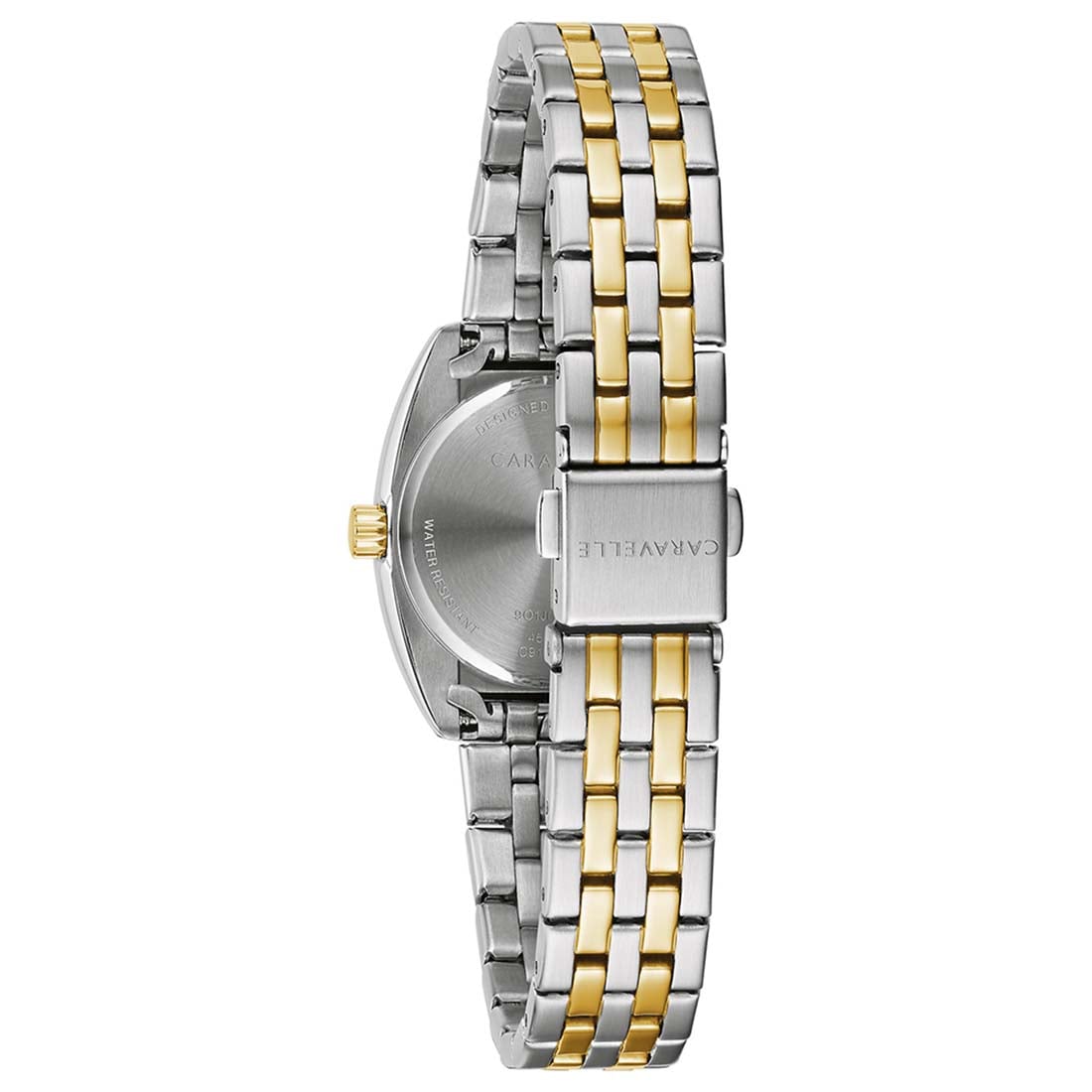 RELOJ MUJER CARAVELLE BULOVA ANALÓGICO CRISTALES ACERO BICOLOR 45L186 - 2