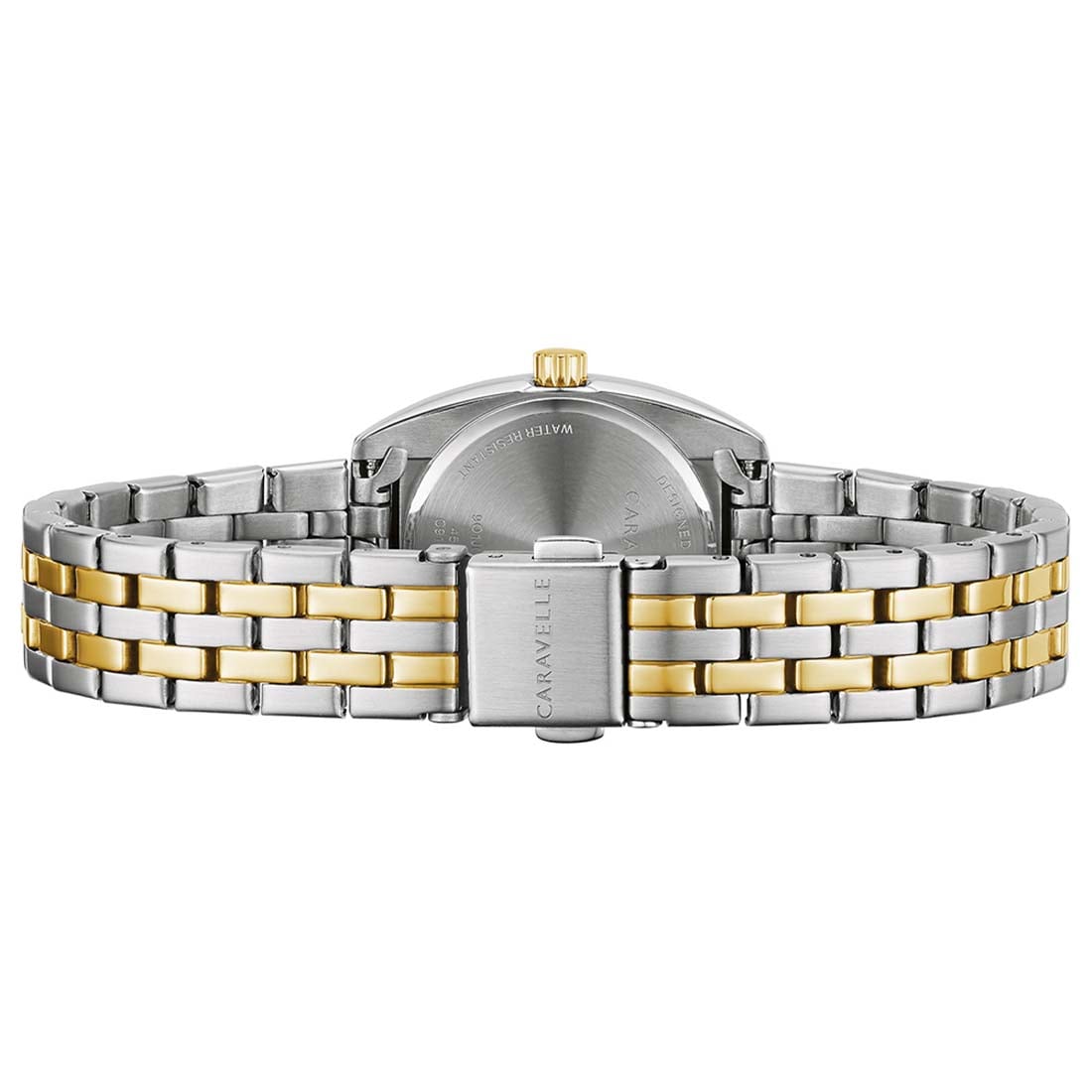 RELOJ MUJER CARAVELLE BULOVA ANALÓGICO CRISTALES ACERO BICOLOR 45L186 - 4