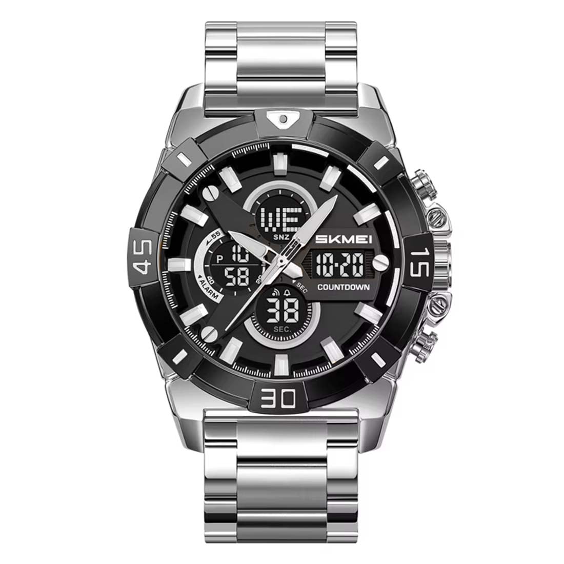 RELOJ SKMEI TITÁN HOMBRE ANALÓGICO DIGITAL DEPORTIVO ACERO 2593 - 1