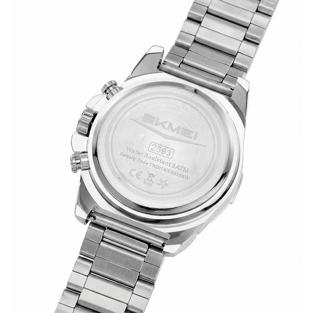 RELOJ SKMEI TITÁN HOMBRE ANALÓGICO DIGITAL DEPORTIVO ACERO 2593 - 5