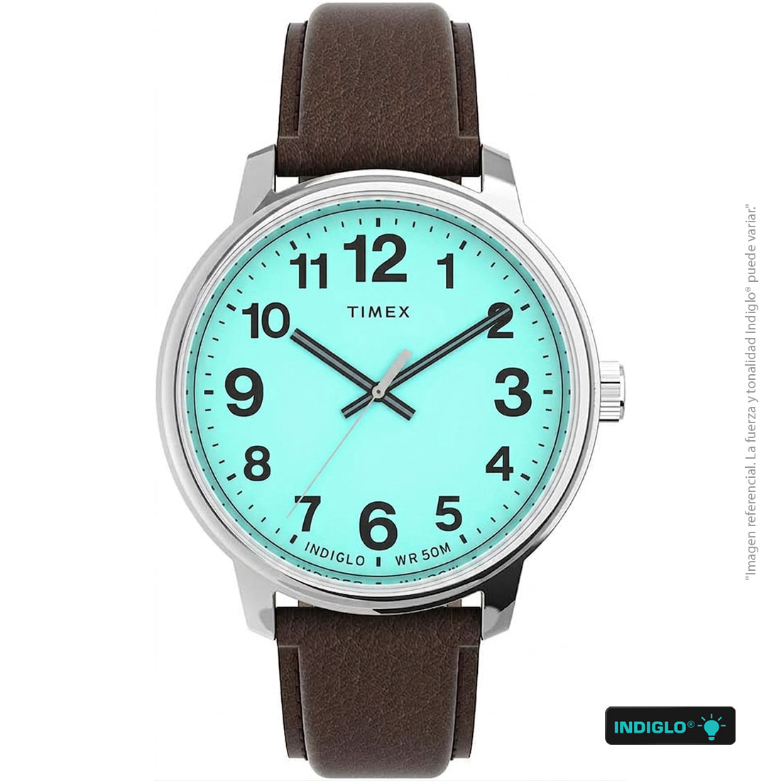 RELOJ HOMBRE TIMEX EASY READER ANALÓGICO CASUAL INDIGLO TW2V213006 - 2