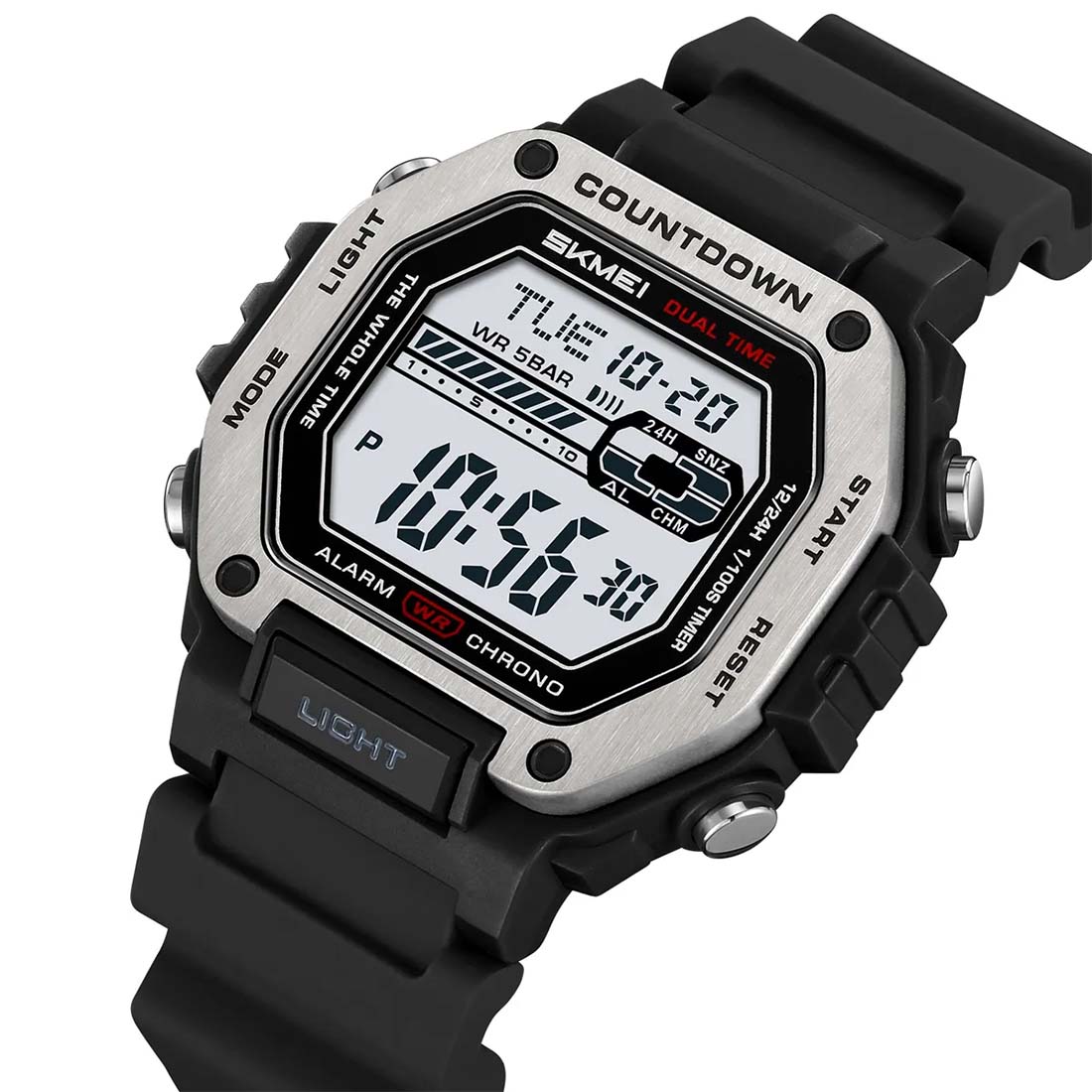 RELOJ SKMEI ACTION HOMBRE DIGITAL DEPORTIVO DUAL MULTIFUNCIÓN 2522 - 3