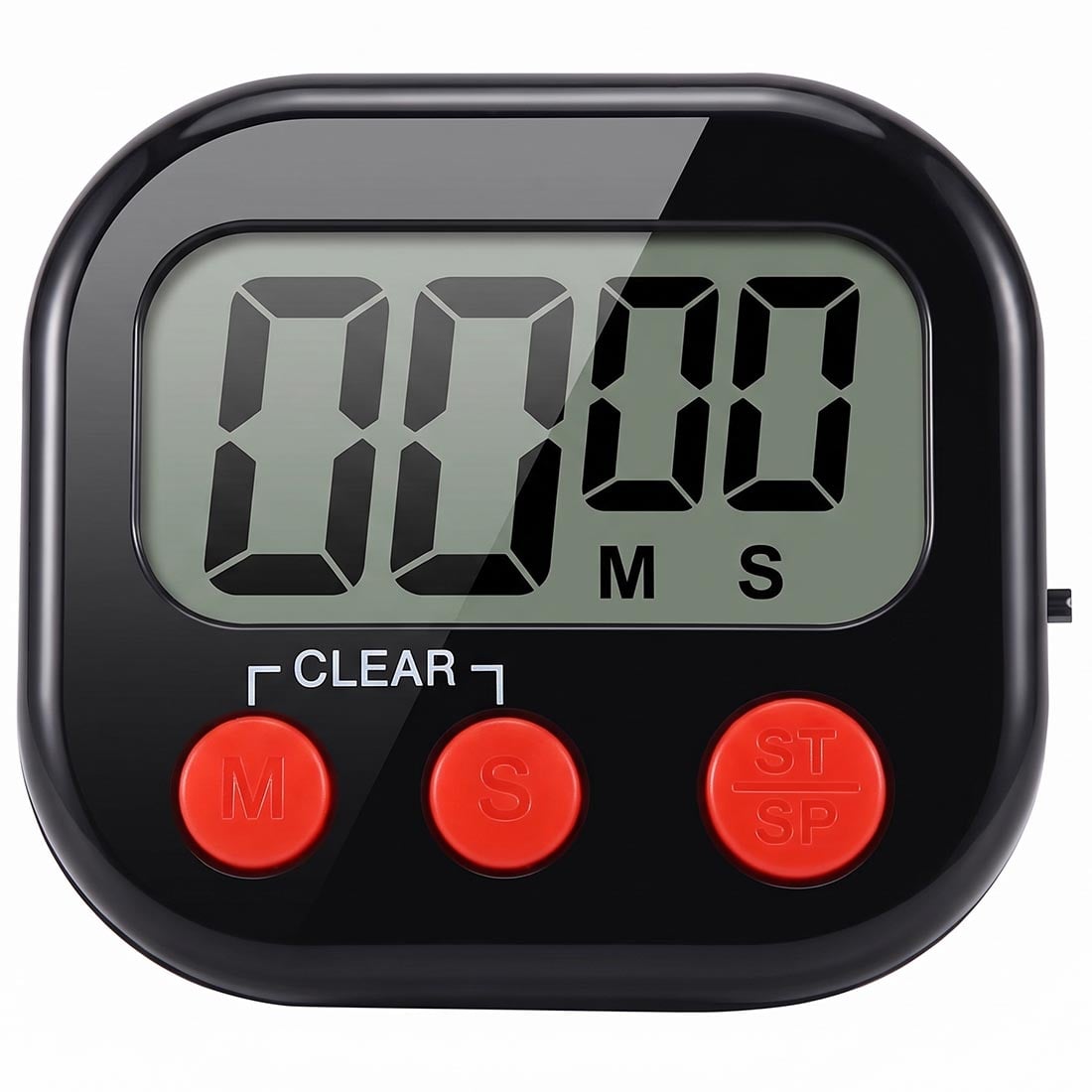 TEMPORIZADOR DIGITAL TIME-PRO CONTEO ARRIBA ABAJO 99 MIN - ROJO - 2
