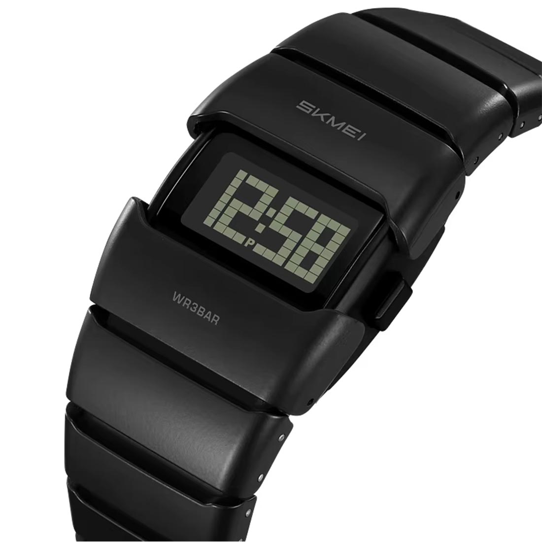 RELOJ SKMEI DRIOID HOMBRE DIGITAL FUTURISTA MODERNO LED NEGRO 2722 - 3