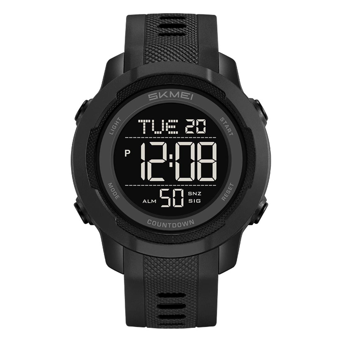 RELOJ SKMEI 2740 HOMBRE DIGITAL DEPORTIVO MULTIFUNCIÓN TÁCTICO NEGRO - 1