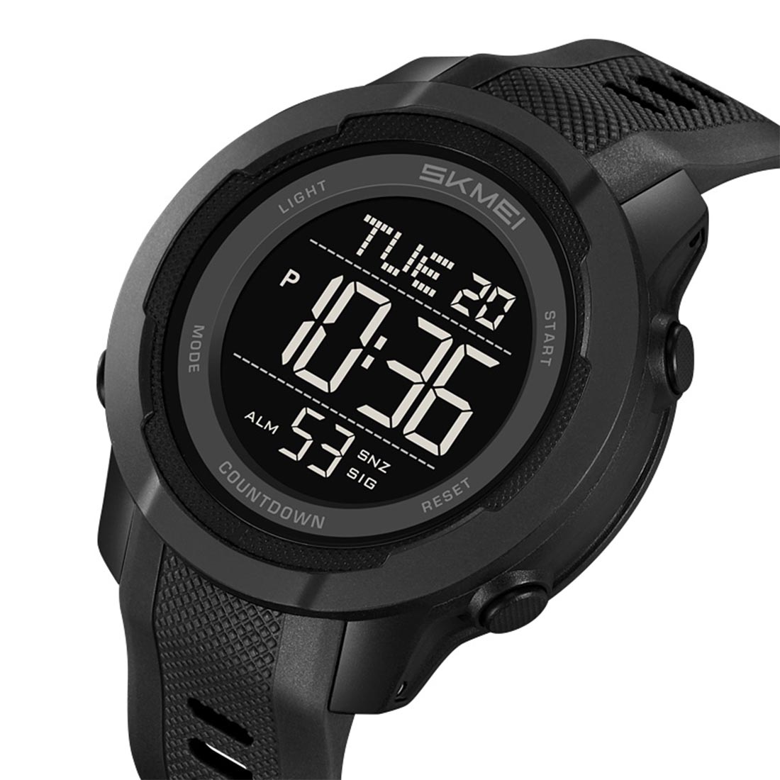 RELOJ SKMEI 2740 HOMBRE DIGITAL DEPORTIVO MULTIFUNCIÓN TÁCTICO NEGRO - 3