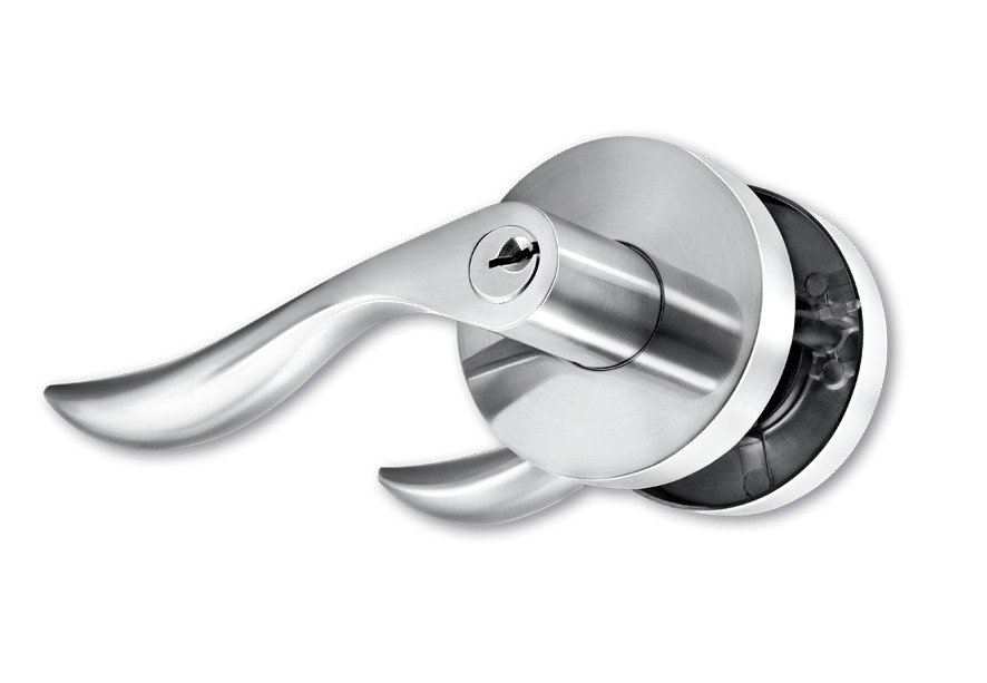 CERRADURA DE MANIJA BRISA DORMITORIO ACERO INOX - 1