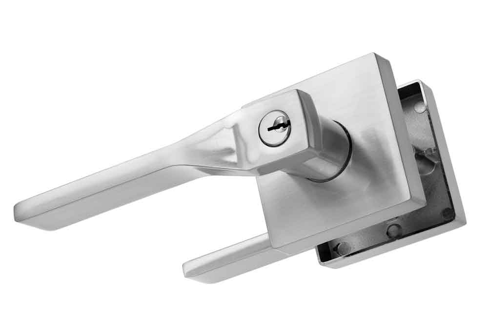 CERRADURA DE MANIJA HILDA DORMITORIO ACERO INOX - 1