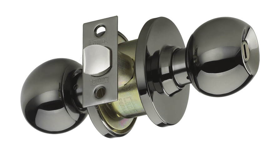 CERRADURA DE POMO BAÑO BRONCE QUEMADO BL91 - 1