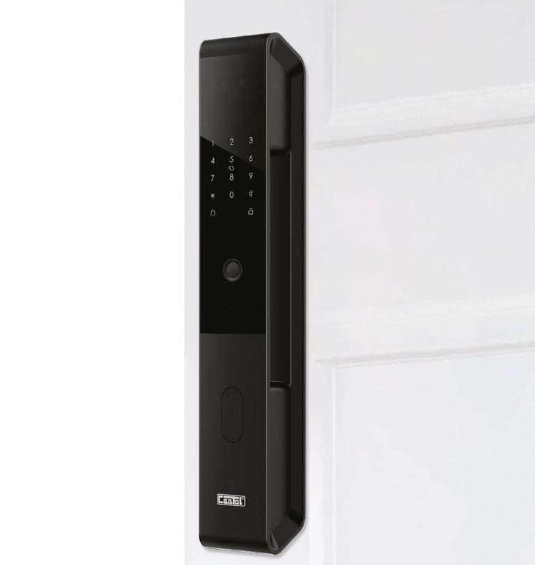 CERRADURA DIGITAL EMBUTIR CANTOL MOD. CDI NEGRO - 1