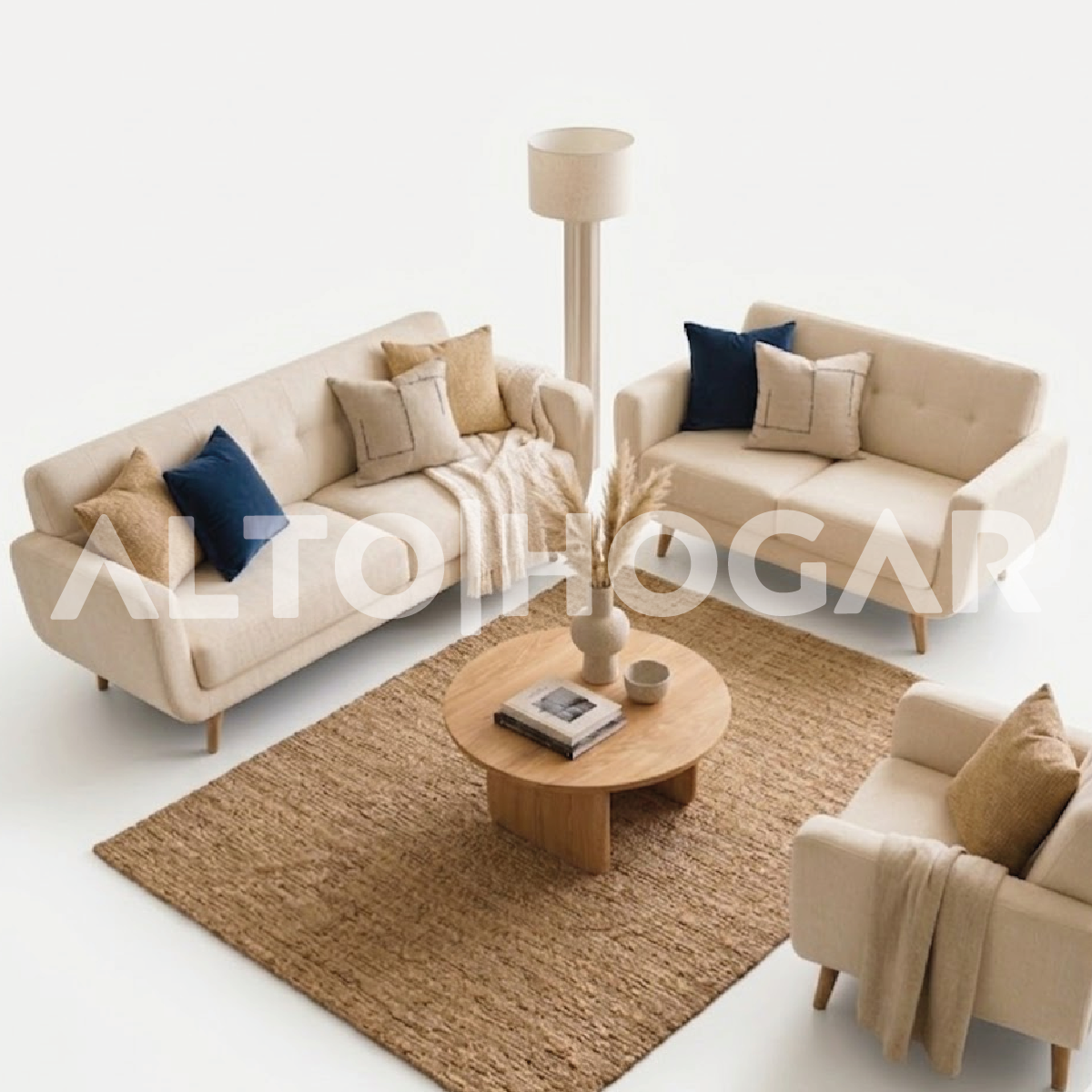 JUEGO SALA ALTO HOGAR LINDSEY 3 2 1 - 3