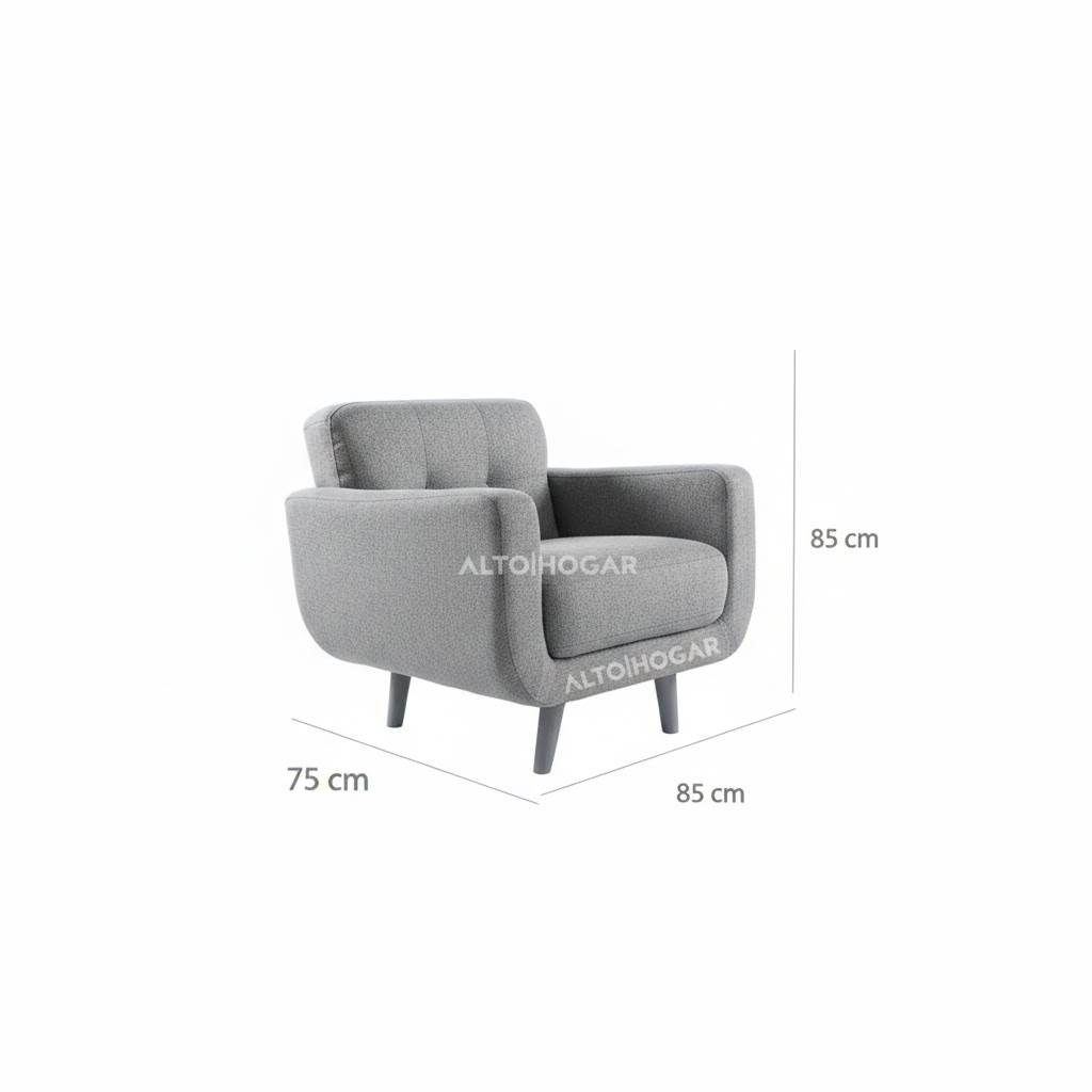 JUEGO DE SALA LINDSEY 3 2 1 BEIGE - TAPIZ ANTIFLUIDO - 5