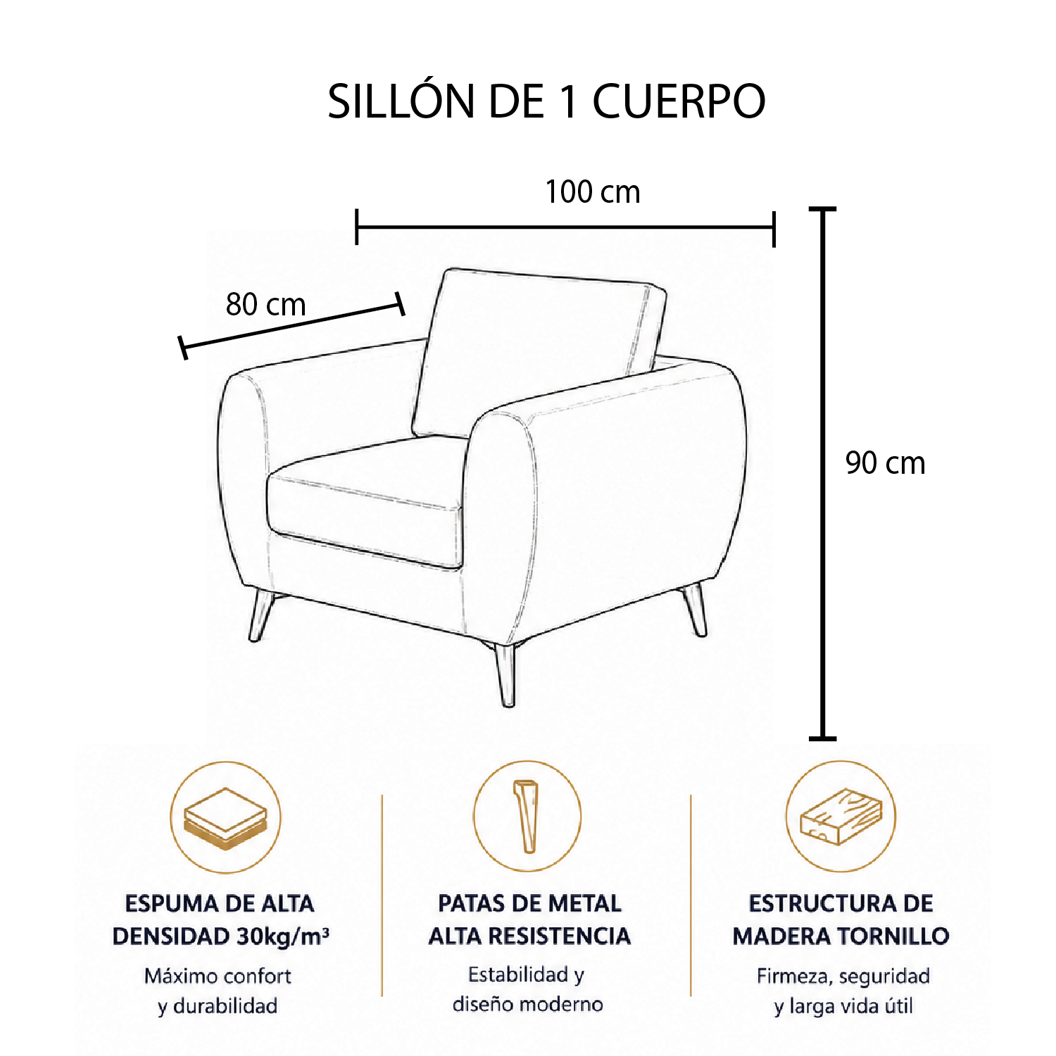 JUEGO DE SALA CANNES 3 2 1 - TAPIZ ANTIFLUIDO - 5