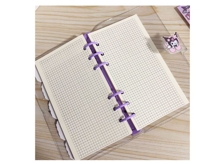 AGENDA 75 HOJAS CUADRICULADO A6 PLANNER POMPOMPURIN - 3