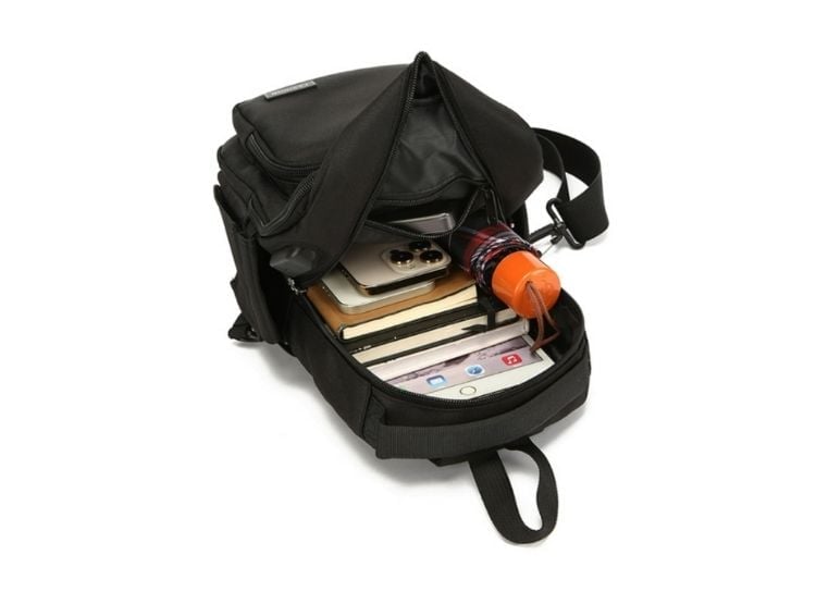 MORRAL MOCHILA PECHERA IMPERMEABLE PREMIUM UNISEX - 2